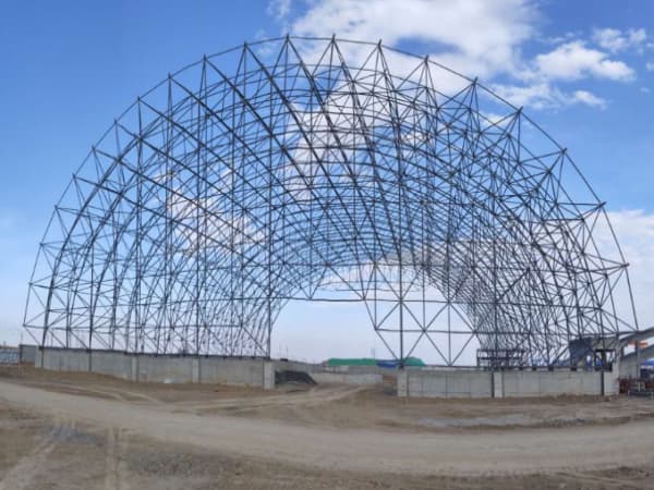 双鸭山体育场网架结构