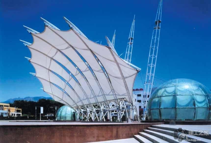 双鸭山车棚膜结构网架